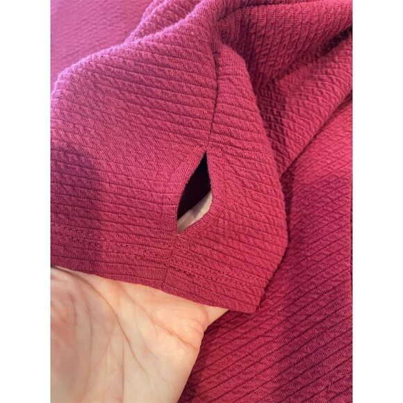 RBX Active Women's XL Maroon Cowl Neck Pullover Sweater Long Sleeve - Picture 11 of 11